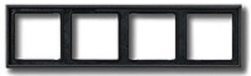 Рамка универсальная Jung LS990 metal 4-м. антрацит фото Рамка универсальная Jung LS990 metal 4-м. антрацит картинка